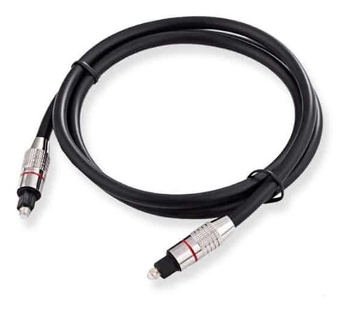 Cable Audio Óptico Digital Toslink Slim 1.8 Metros Wt-900