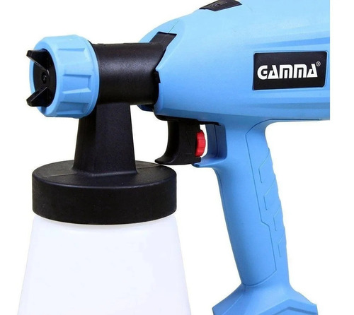Imagen 3 de 8 de Maquina Pistola Para Pintar Latex Pintura Soplete Gamma 350w