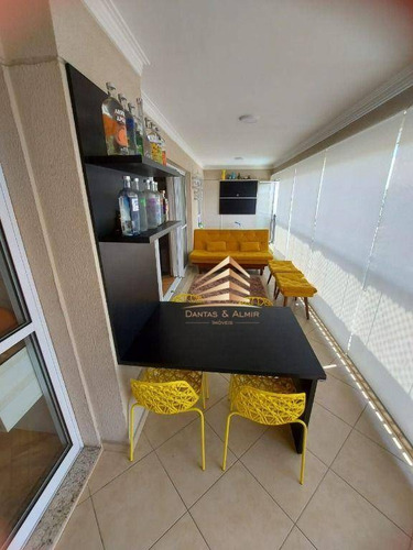 Apartamento No Centro, Condomínio Varandas, 124m², 3 Dormitórios, 1 Suíte, 2 Vagas, Avalia Permuta. - Ap1093
