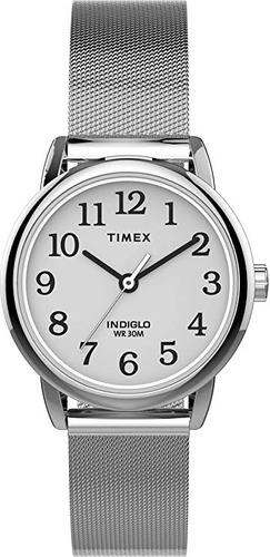 Reloj Mujer Timex Con Luz Indiglo 25 Mm Wr 30m Tw2u07900