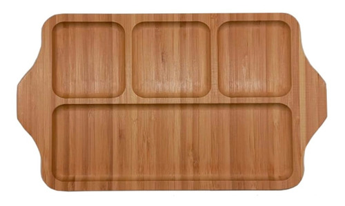 Tabla De Picada Copetinero  Madera Bambu