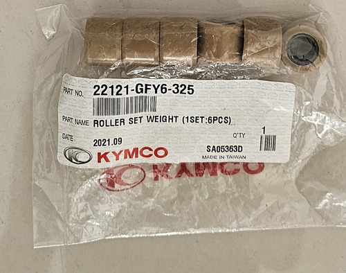 Rodillos Original Kymco New Like 150i (Usado)
