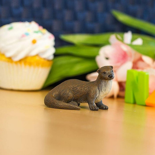 Nutria Rio Mamifero Mar Safari Realista Colección Niño Atrix