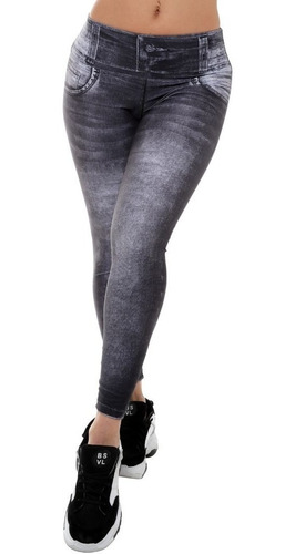 Imagen 1 de 7 de Calza Deportiva Mujer Catrina Body Sculpt Leggings Deportivo