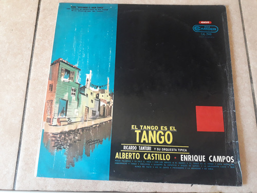 Ricardo Tanturi Castillo Campos - El Tango Es - Lp / Kktus