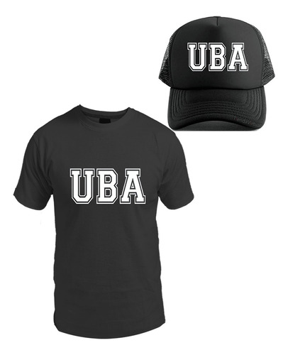 Uba/ Remera De Universidad De Buenos Aires + Gorra Trucker