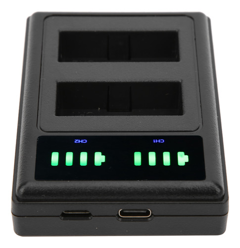 Bateria De Câmera Dual Dock, Porta Micro/tipo C, Tela Dupla