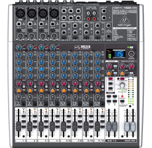 Imagem 1 de 2 de Mesa De Som Análogica Behringer Xenyx X1622 Usb General Som