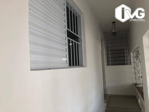 Imagem 1 de 19 de Casa Com 1 Dormitório Para Alugar, 50 M² Por R$ 980,00/mês - Vila Galvão - Guarulhos/sp - Ca1635