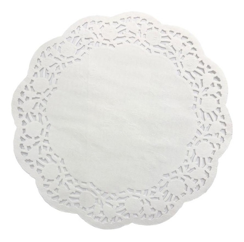 Imagem 1 de 3 de 100 Papel Rendado Doilie 24cm-convites, Lembrancinhas,decor