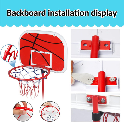 Tablero Aro Basketball Canasta Basquetbol Interior Exterior