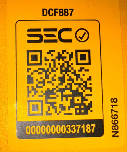 Atornillador De Impacto Dewalt Dcf887d2 20v
