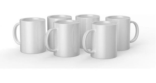 Tazas De Cerámica Blancas Cricut De 15 Oz / 425 Ml (6 Pz)