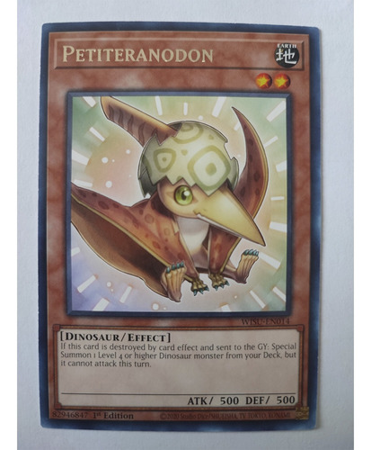 Yugioh Petiteranodon - Wisu-en014 - Rare