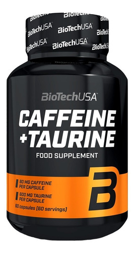 Cafefeine + Taurine /60 Caps. Biotech
