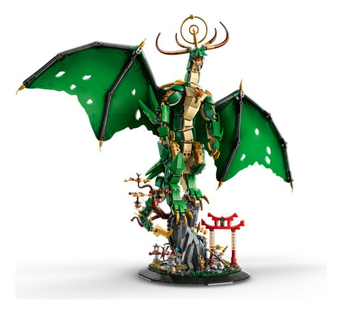 Lego Ninjago Dragón Guardián 71847 - 1650pz 1650 Maestro Wu