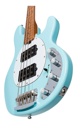 Imagen 2 de 5 de Bajo Sterling By Music Man Stingray Ray34 Hh Daphne Blue