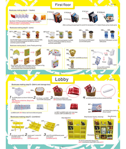 Kit De Casa De Muñecas Para Bricolaje Con Muebles Y Led, Reg