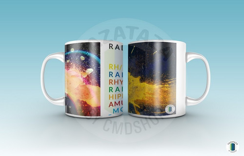 Taza Diseños Radiohead In Rainbows Album. Ceramica Premium