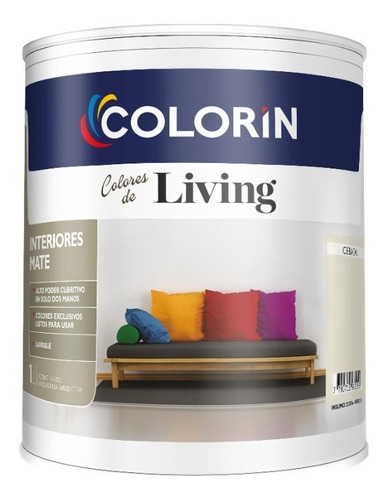 Colorín Living Látex Interior Color X 1 Lt 