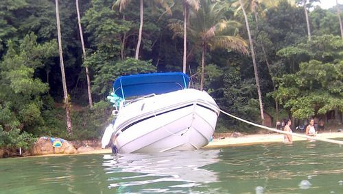 Lancha Real Sunrise 20 Com Evinrude Ficht 150hp 1999