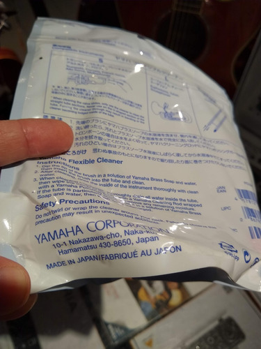 Imagen 8 de 9 de Limpiador De Trompeta Yamaha Fcls4