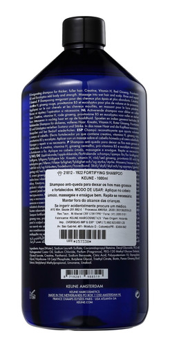 Keune 1922 By J. M. Keune Fortifying - Shampoo 1000ml