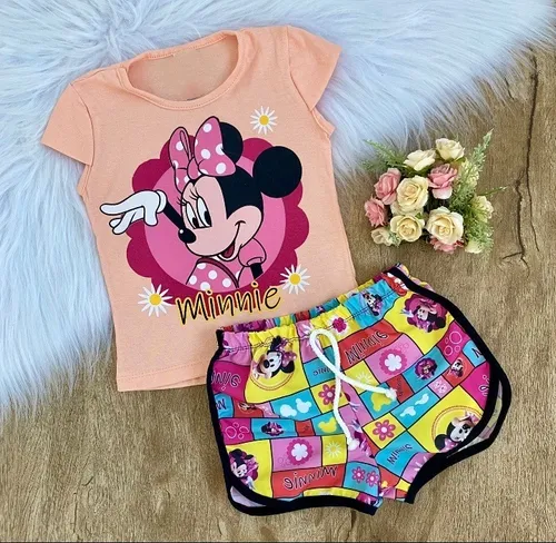 Roupa infantil cheap da minnie