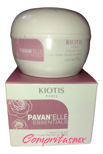 Crema Facial Con Aceite De Rosas Kiotis Pavan Elle Essential