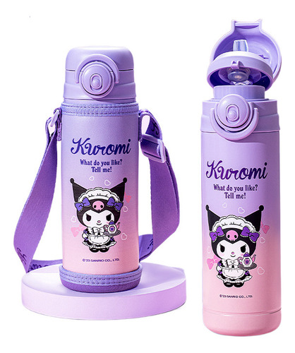 Hermosa Botella De Agua Sanrio Thermos De Acero Inoxidable