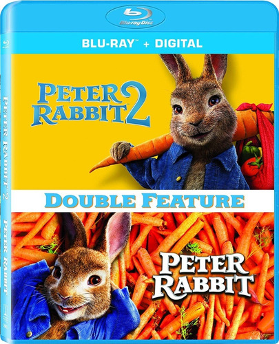 Imagen 1 de 2 de Blu-ray Peter Rabbit 1 & 2 / Incluye 2 Films