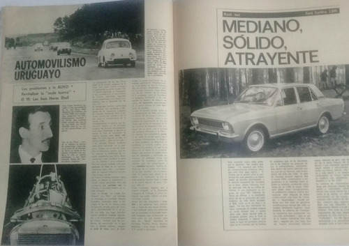 Revista Automundo 87 Road Test Ford Cortina 1300 ,raitzin (Usado)