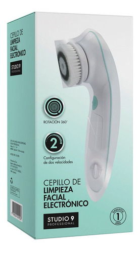 Cepillo De Limpieza Facial Studio 9 Rotación 360 Con Soporte