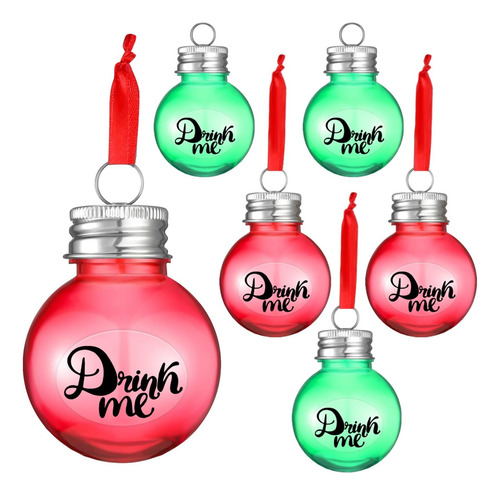 Adornos De Plástico Transparente De Navidad Bolas De Navidad