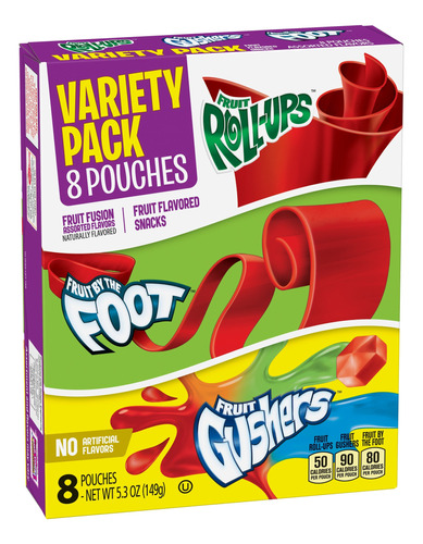 Betty Crocker - Bocadillos De Frutas, Roll-ups De Frutas, F.