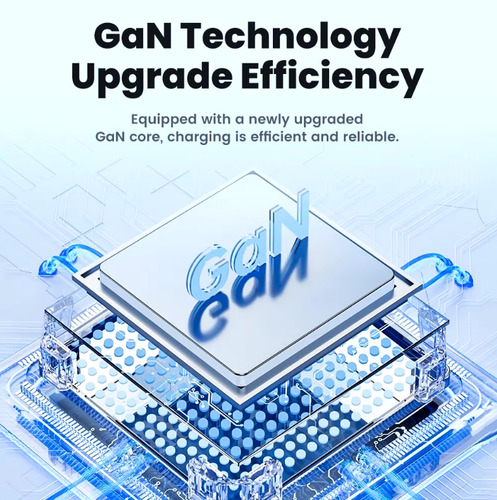 Cargador Celular Gan / Carga Rapida / 3 En 1 / Usb A Tipo C