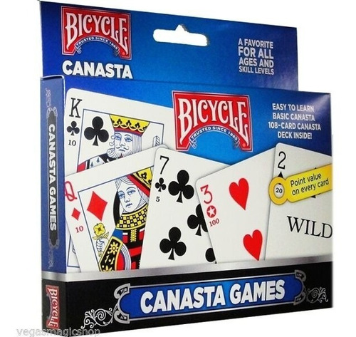 Cartas Bicycle Canasta Game Baraja 108 Cartas Original