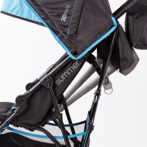 Carriola Azul Plegable 3dmini Summer By Ingenuity 32643 Negro Negro