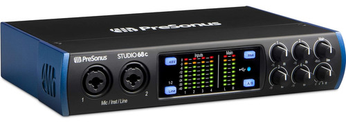 Interface Presonus Studio 68c 6x6 Usb-c Audio Midi