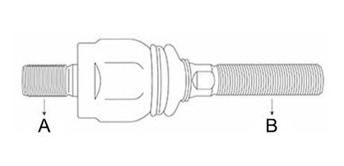Imagen 2 de 8 de Rotula Axial / Precap Tractor Deutz Fahr Ax 4.75