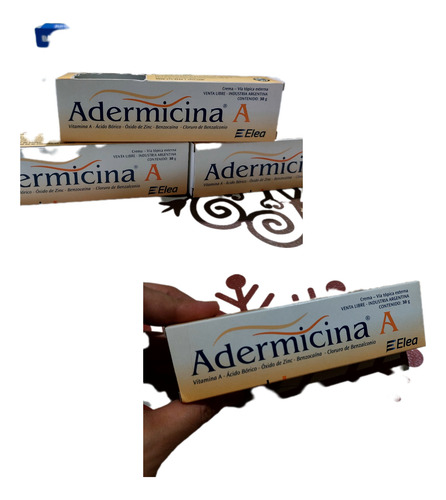 Adermicina A Crema Germicida 30g Regeneradora