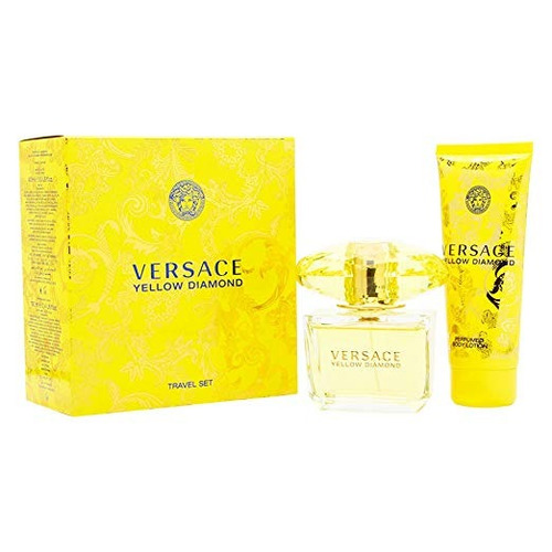 Diamante Amarillo De Versace Sistema Del Regalo Del Aerosol 