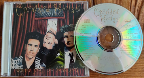 Crowded House Temple Of Low Men Album 1988 Cd Capitol Inglat