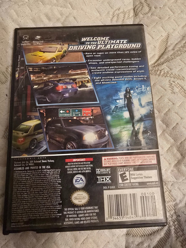 Need For Speed Underground 2 Gamecube (Usado)