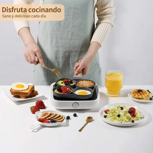 Bc Sartén Antiadherente For 4 Huevos, Sartén For Huevos,