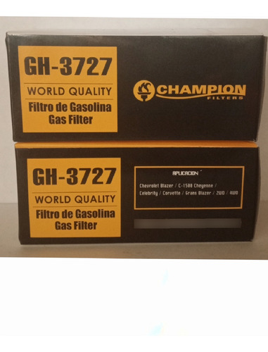 Filtro Gasolina Champion Gh3727 Blazer/cheyenne/grand Blazer