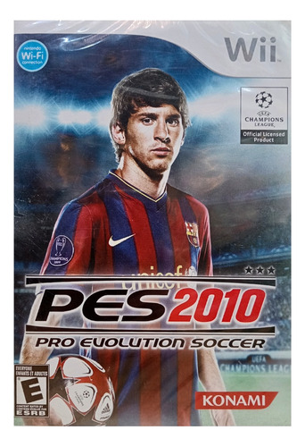 Pes 2010 Físico Para Nintendo Wii Pro Evolution Soccer Novo