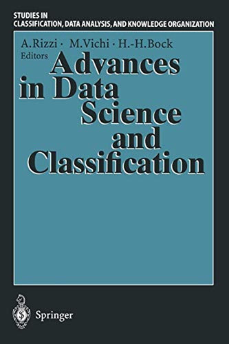 Advances In Data Science And Classification (libro En Inglés