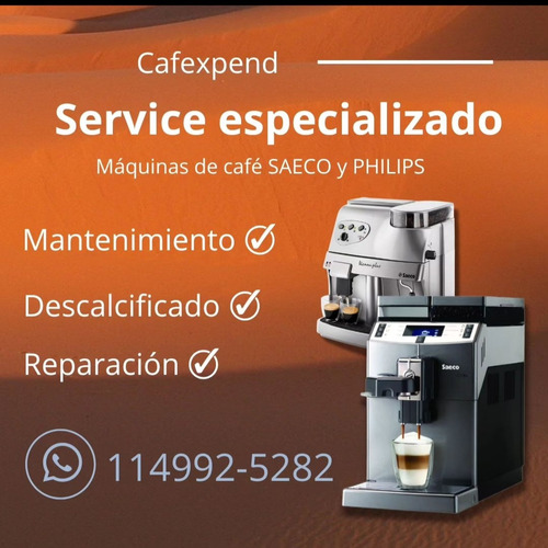 Reparacion Service Saeco Y Philips. Cafexpend