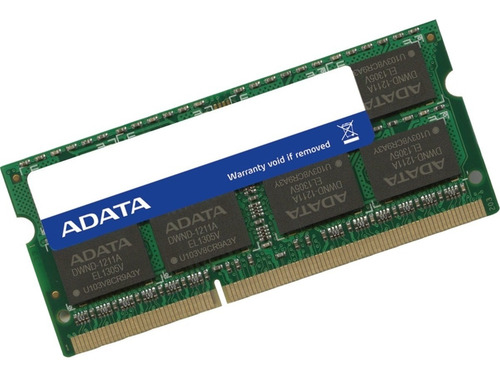 Memoria RAM Premier color verde 4GB 1 Adata ADDS1600W4G11-S